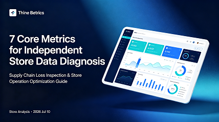 7 Core Metrics for Independent Store Data Diagnosis | Supply Chain Loss Inspection & Store Operation Optimization Guide