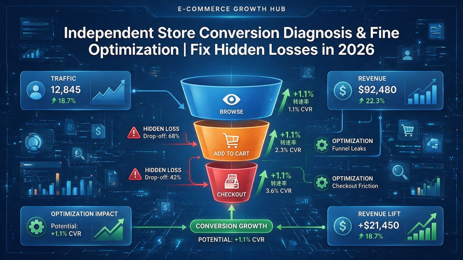 Independent Store Conversion Diagnosis&Fix Hidden Losses in 2026 
