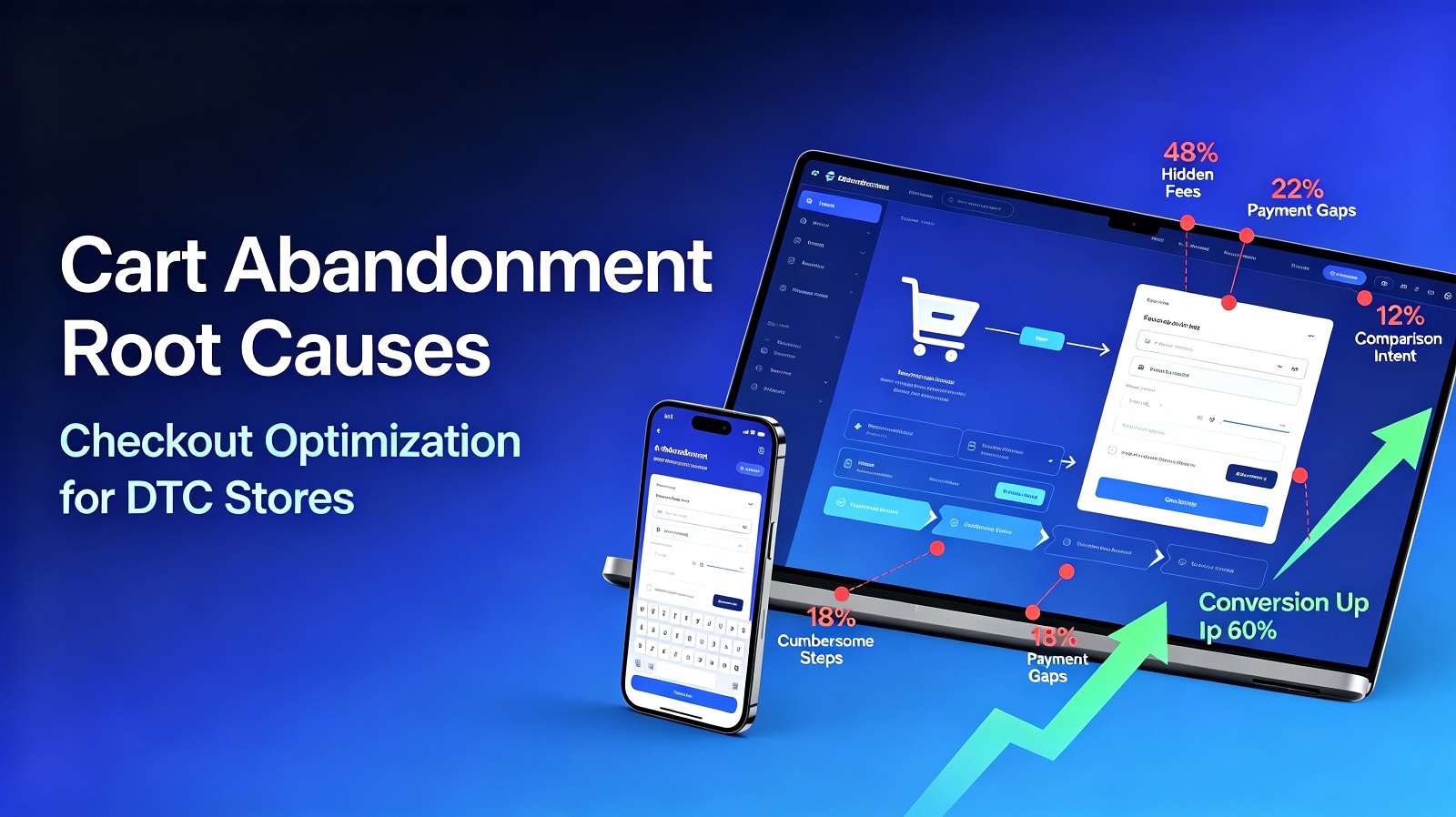 Why Shoppers Abandon Carts at Checkout｜A Data-Driven Root Cause Framework for DTC Stores