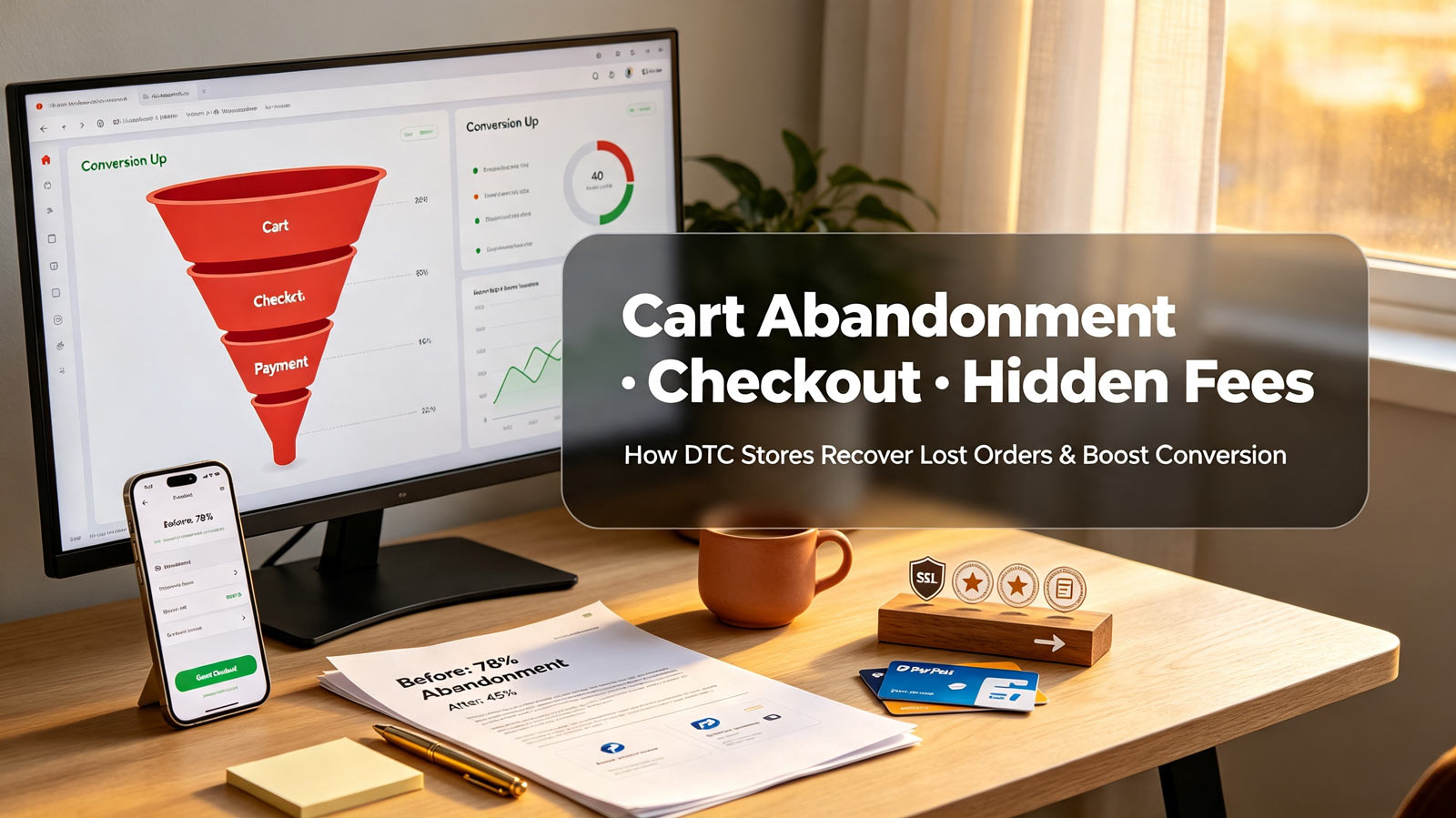 How to Diagnose & Fix Abandoned Cart Losses for Independent Sites｜Boost Checkout Completion Rate Step by Step