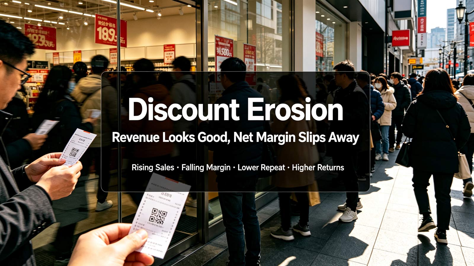 The Discount Erosion Audit: 4 Warning Signs Your Promos Are Eating Your Margin