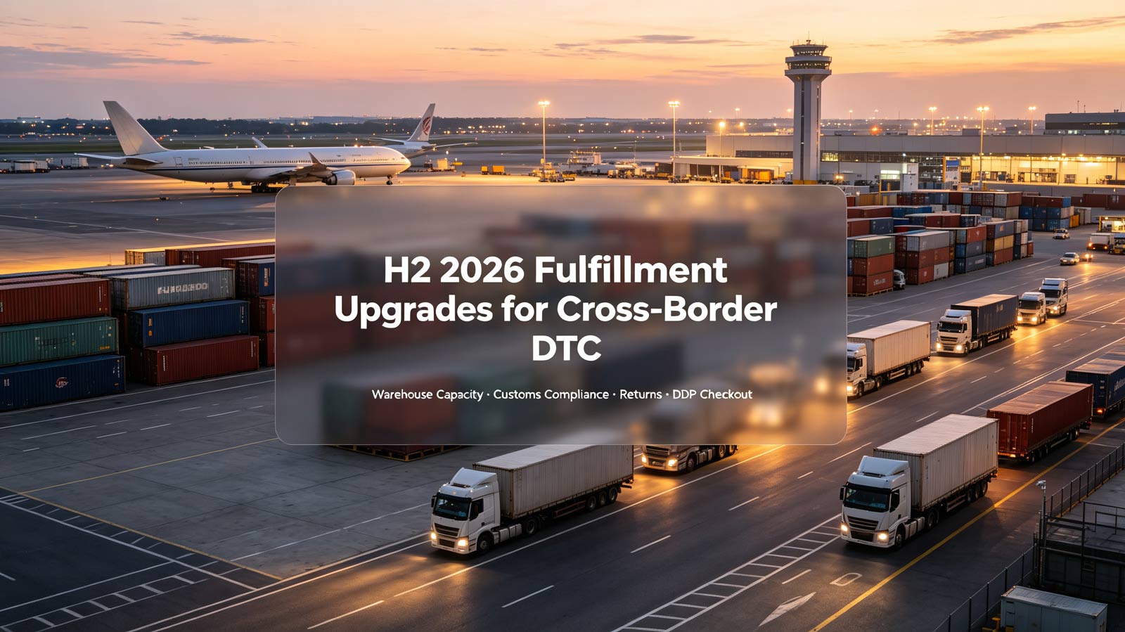 H2 2026 Fulfillment Upgrades Strengthen Cross-Border DTC Operations