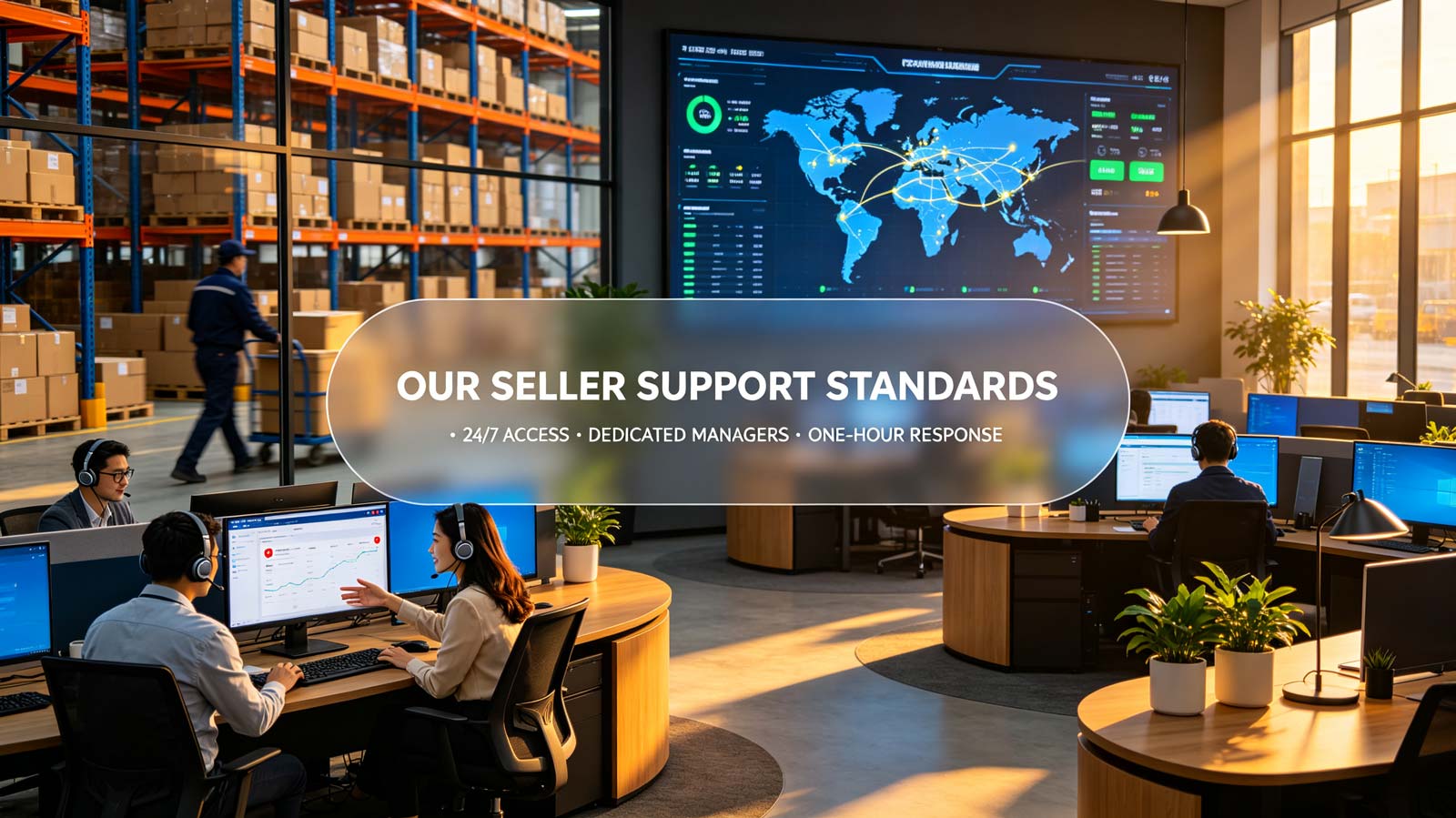 Our Seller Support Standards, Formalized: 24/7 Access, Dedicated Managers, One-Hour Response