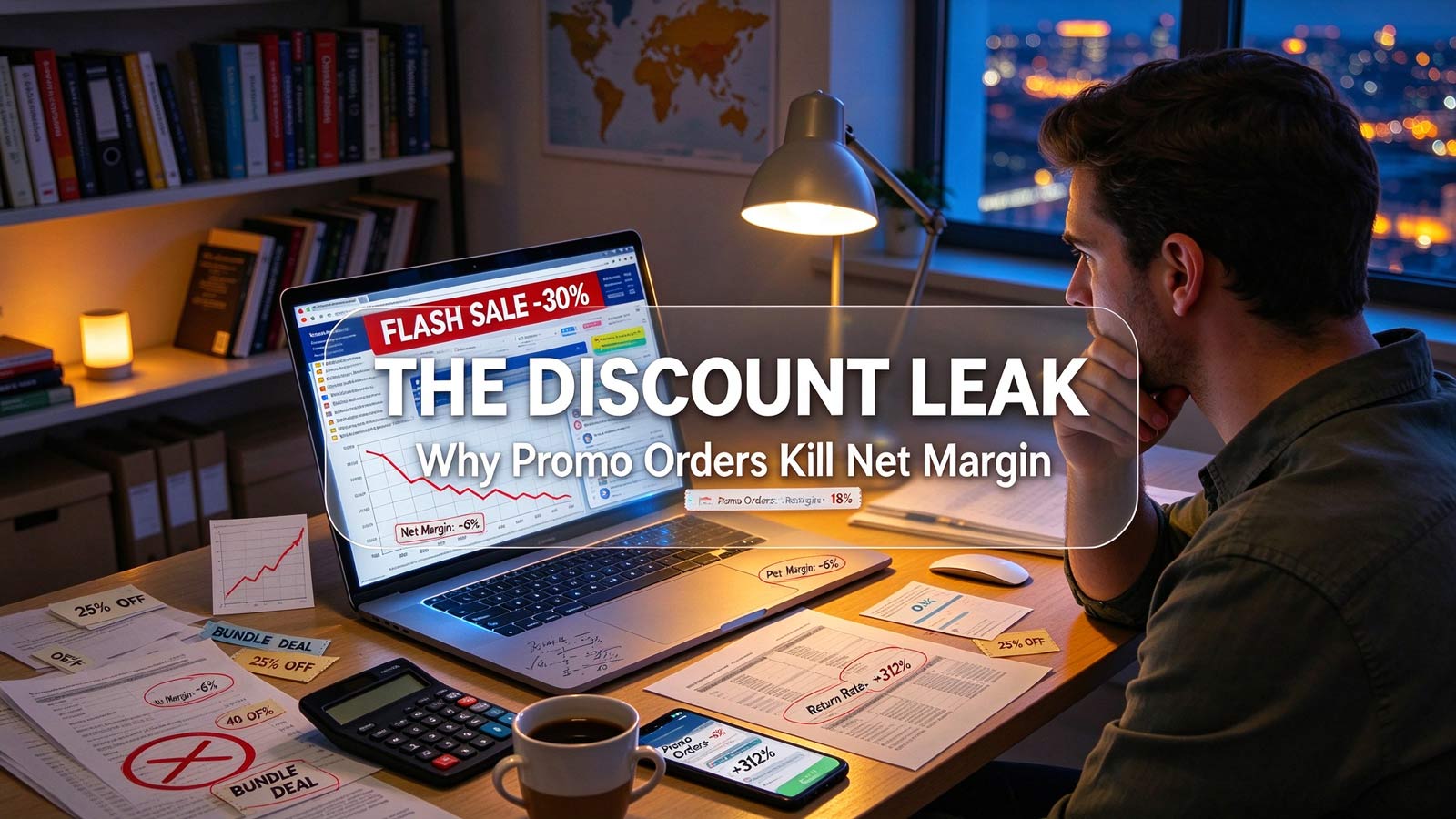 The Discount Leak: A 4-Metric Audit Exposing Why Promo Orders Kill Net Margin