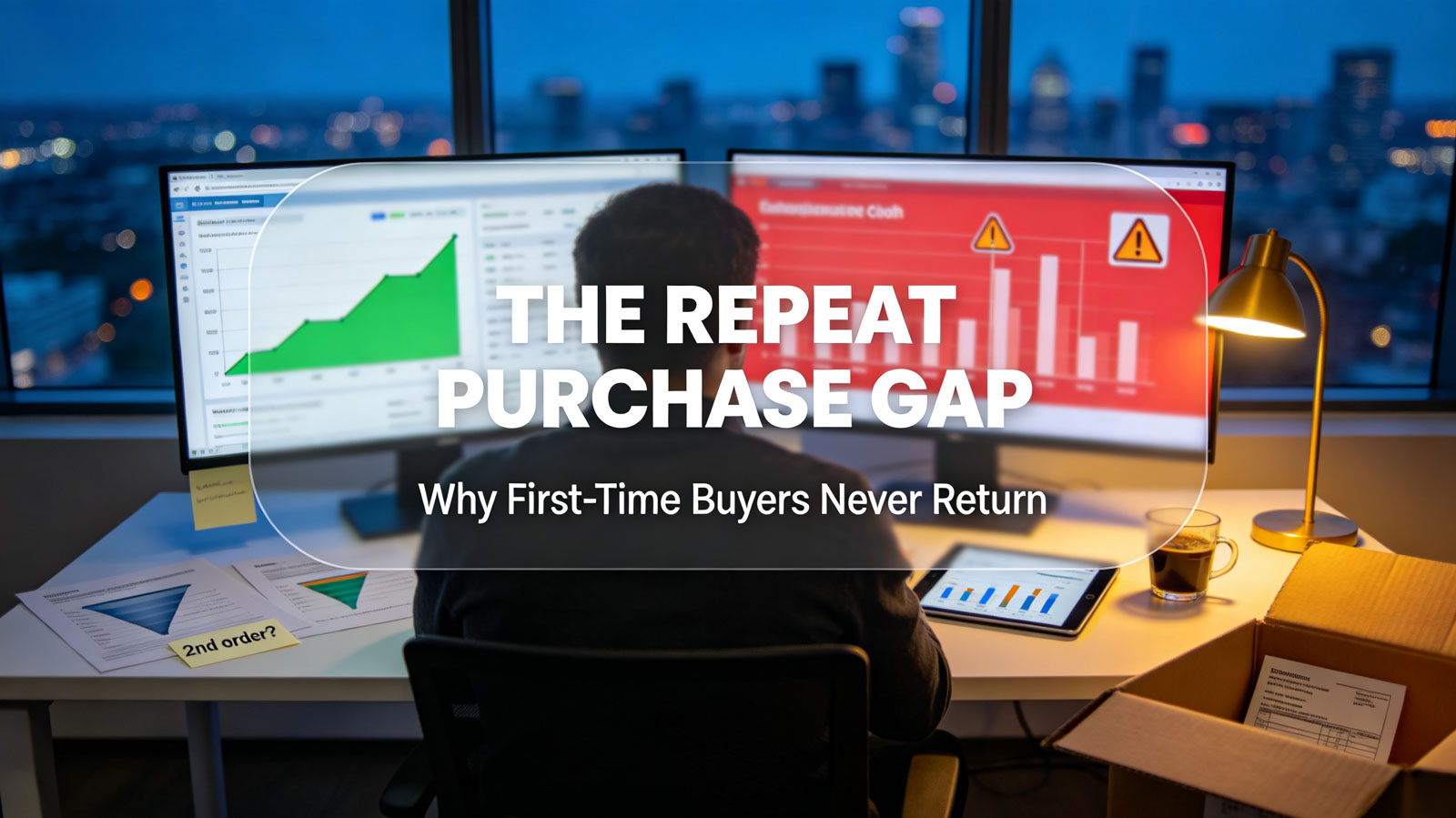 The Repeat Purchase Gap: A 4-Metric Audit Exposing Why First-Time Buyers Never Return