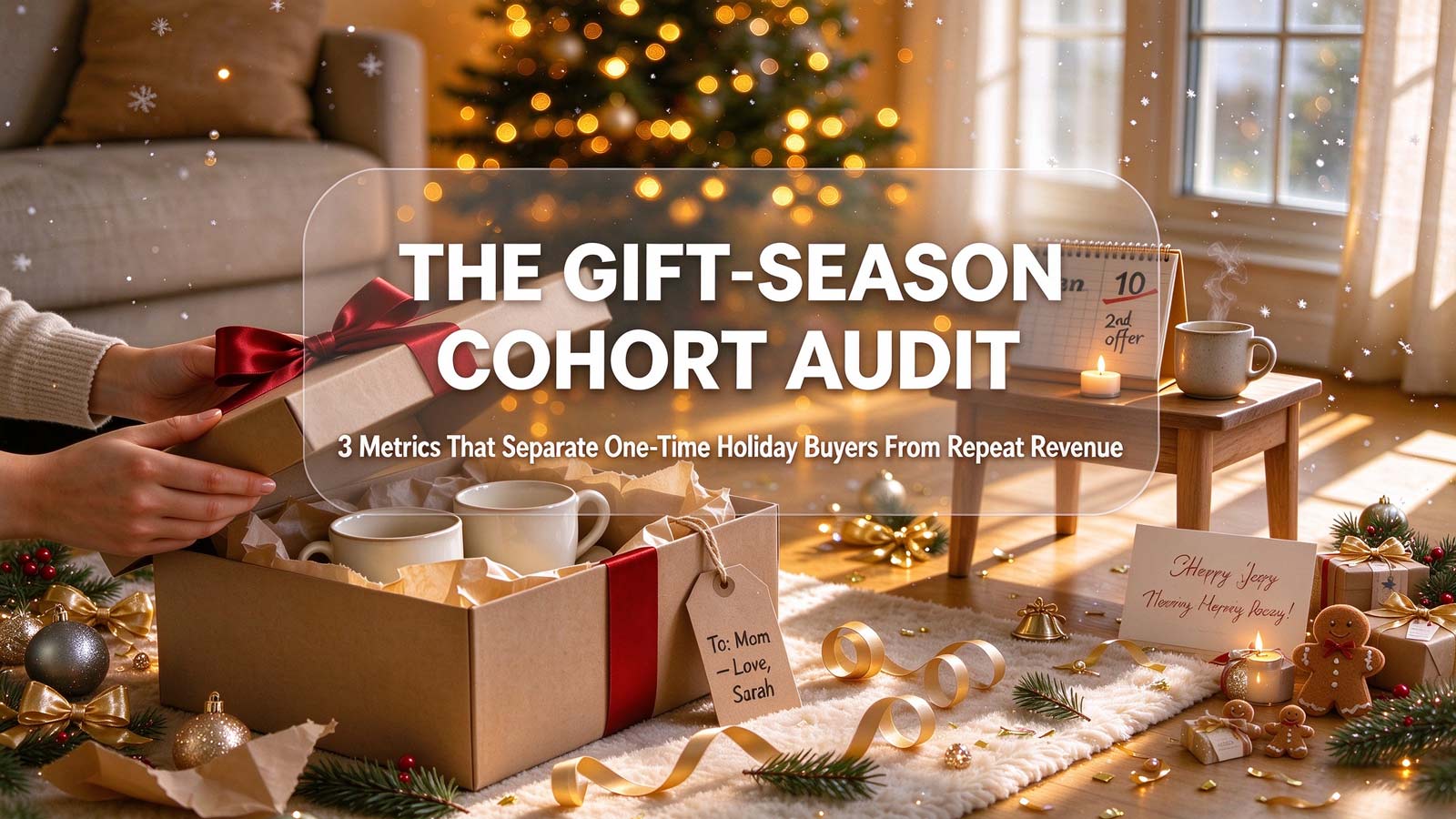 The Gift-Season Cohort Audit: 3 Metrics That Separate One-Time Holiday Buyers From Repeat Revenue